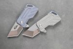 Titanium Mini Pocket Knife Tank EDC Carry Camping Knife Key Chain