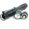 Mini Pen-Shaped Small Flashlight Aluminum Alloy Waterproof with Pen Clip Gift Lamp Small Flashlight