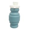 Portable Silicone Folding Cup 320ml Mini Outdoor Picnic Tableware Box Travel Coffee Retractable Wine Glass