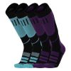 Adult Thermal Ski Socks Winter 2 Pack Skiing Snowboarding Hiking Warm Socks