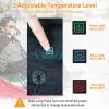 Portable Heated Seat Cushion with 3 Temperature Levels Foldable USB Plug Powered Heating Pad For Outdoor Winter Car Camping Fishing