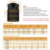 Heat Jacket Vest 3 Heating Gear Adjustable USB Heated Vest Warm Heat Coat Vest w/ 5 Heating Pads For Men Women Winter Outdoor Activity