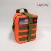 MOLLE Tactical First Aid Bag - Detachable Medical Kit with Emergency Supplies for EMT, Survival, and Tactical Gear