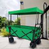 Outdoor Garden Park Utility kids wagon portable beach trolley cart camping foldable folding wagon