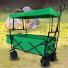 Outdoor Garden Park Utility kids wagon portable beach trolley cart camping foldable folding wagon