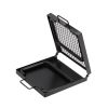 Folding Campfire Grilling Rack for Outdoor Open Flame Cooking