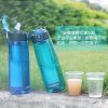 Portable Water Filter Bottle BPA Free Water Purifier with Intergrated Filter Straw for Outdoor Camping Hiking