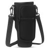 Water Bottle Carrier Bag Neoprene Water Cup Pouch Water Bottle Holder with Adjustable Strap Phone Pocket for Walking Travel Camping