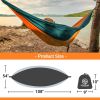 Outdoor Deluxe Portable Hammock Compact 1-Person 108"*54" Hammock