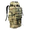 100L Large Military Camping Backpack Waterproof Camo Hiking Travel Tactical Bag