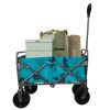 Outdoor Garden Multipurpose Micro Collapsible Beach Trolley Cart Camping Folding Wagon